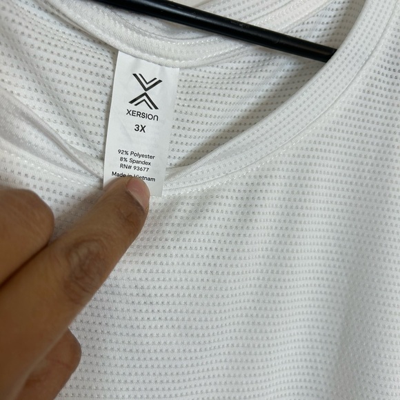 NWT - XERSION TEE- Stay Fresh - White Tee Size 3X - Picture 2 of 5